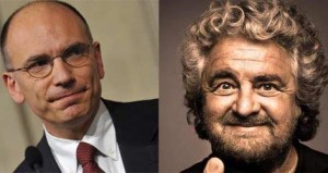 Letta: "via il finanziamento pubblico ai partiti", Grillo: "ennesima presa per il ..."