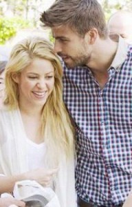 Shakira e pique, foto 2012