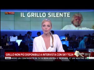 Beppe Grillo annulla l'intervista Sky: "preferiamo andare nelle piazze, tra la gente"