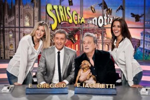 Striscia la notizia: cambio epocale, via le veline dentro i velini con Belen