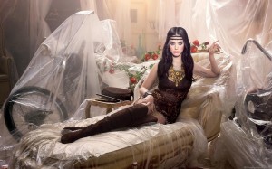Katy Perry nei panni di Cleopatra in "Dark Horse" 
