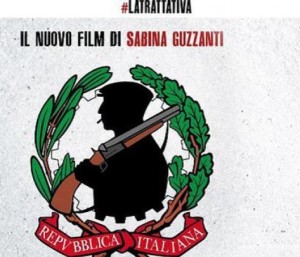 Sabina Guzzanti, la locandina de "La Trattativa" scatena le ire del Pd