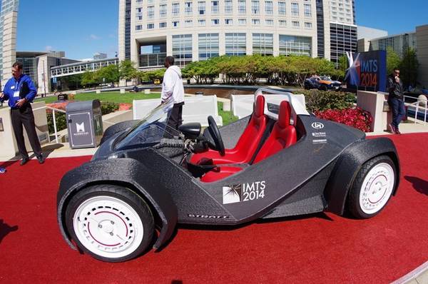 Automobile stampata in 3D, la prima è italiana