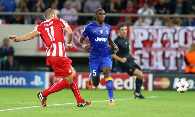 Champions League: Olympiacos-Juve 1-0, bianconeri ancora ko