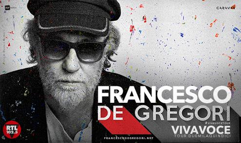 De Gregori presenta "VivaVoce", doppio album con 28 brani