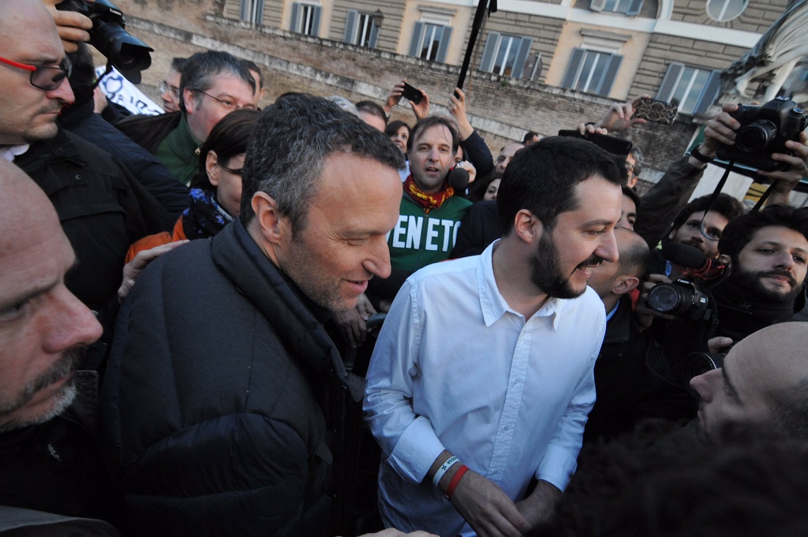 Salvini in Veneto alla cerimonia per Beslan: "Basta parlare di Tosi"