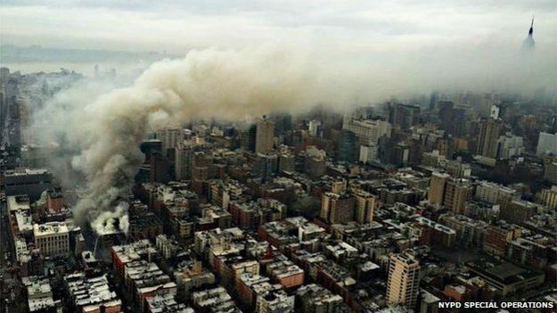 New York, crollano quattro edifici dopo un'esplosione a Manhattan