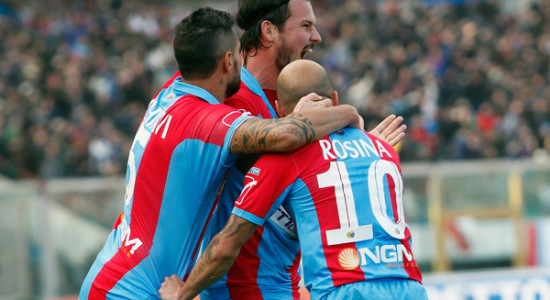 Serie B: il Catania continua a vincere, batte la Ternana 2-0