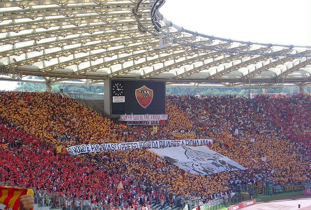 Roma, Olimpico: giudice sportivo chiude per una giornata la curva Sud