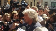 Grillo a Roma in difesa dei 59 deputati sospesi del M5S