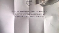 M5S, Di Battista: "Arrivata una lettera con un proiettile e minacce"
