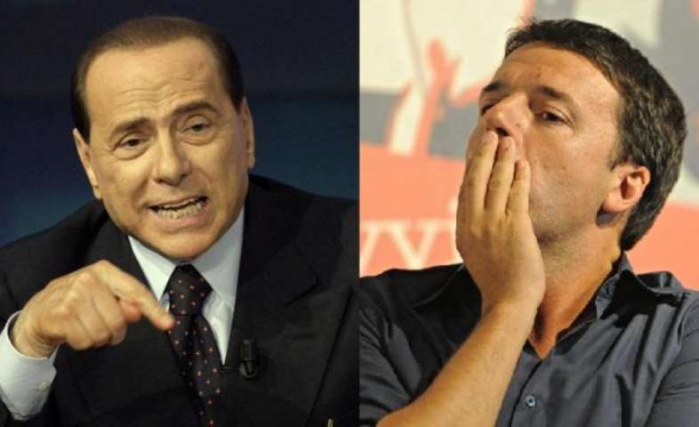 Berlusconi: "Modifica della legge Severino nel patto del Nazareno". Renzi: "Non è vero"