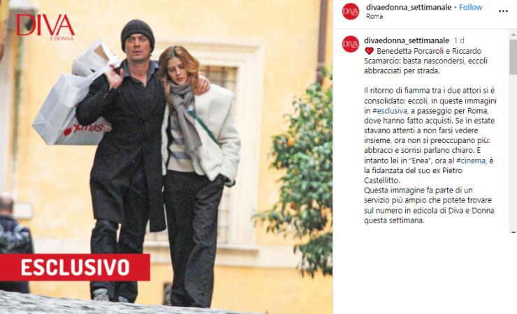 Riccardo Scamarcio non nasconde più la relazione con Benedetta Porcaroli