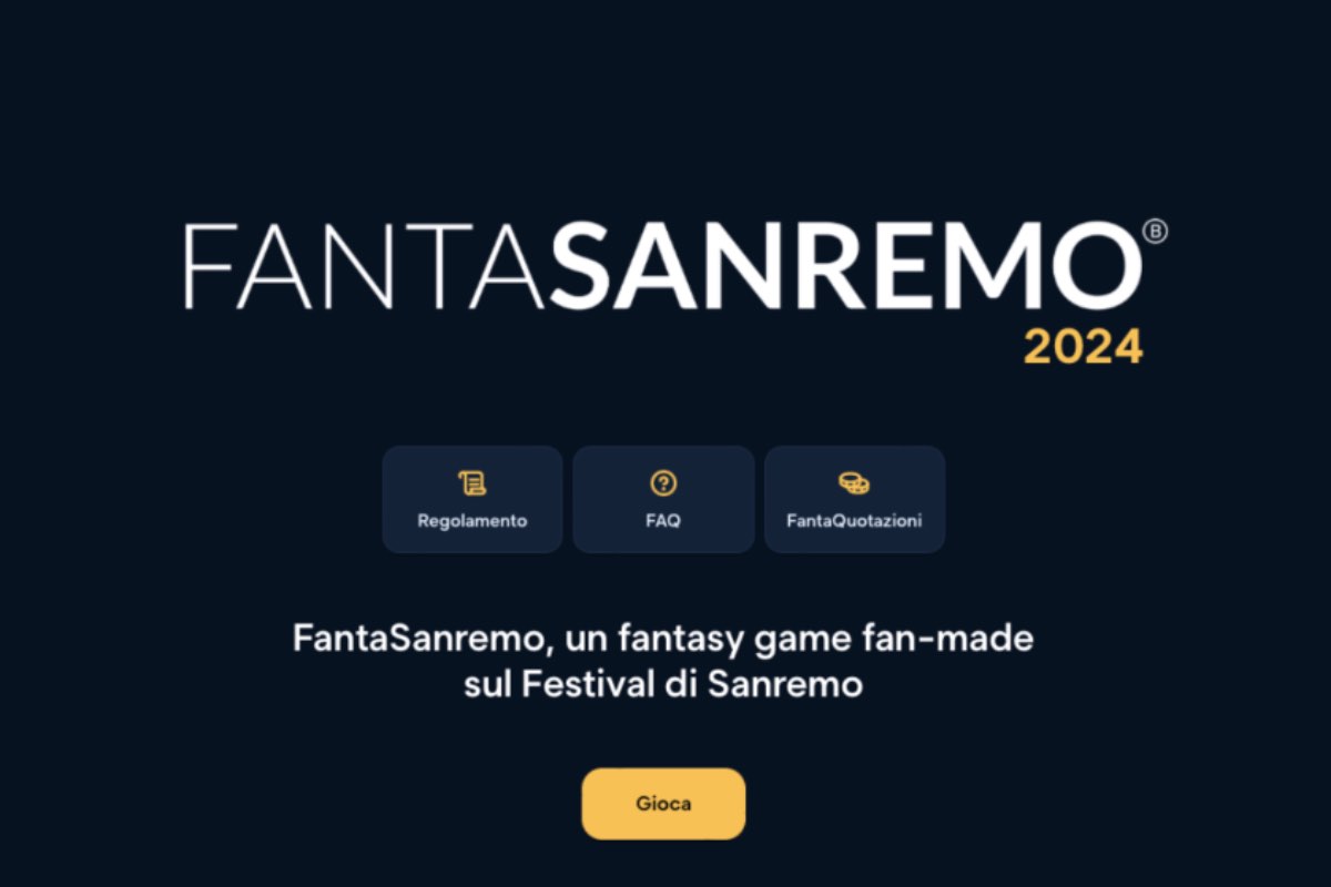 Ecco tutto quello che dovete sapere sul FantaSanremo 2024